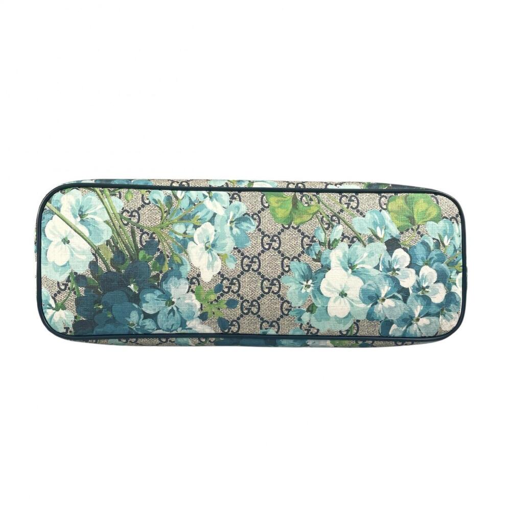 GUCCI GG Blooms 429019 Floral/Botanical Handbag, Canvas, Beige, Women's - Picture 4 of 15